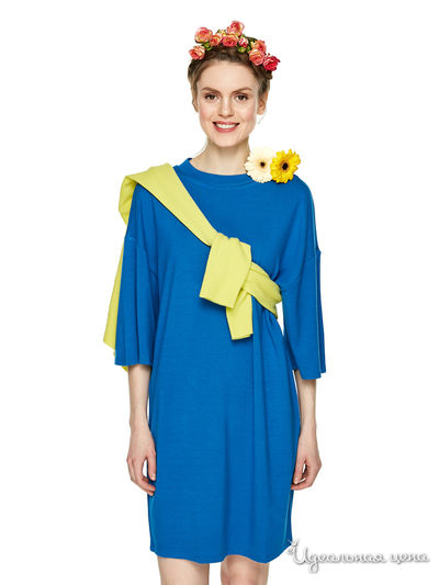 Платье United Colors Of Benetton, цвет синий