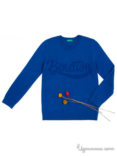 Джемпер United Colors Of Benetton для мальчика, цвет Синий