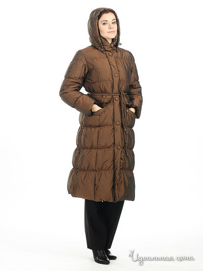 Пальто Steinberg женское, цвет бронзовый
