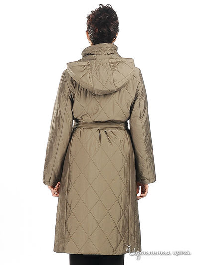 пальто Steinberg женское, цвет серо-коричневый