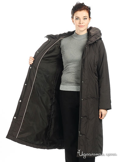 Пальто Steinberg женское, цвет темно-серый