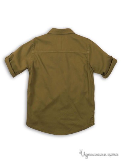Рубашка Minoti для мальчика, цвет зеленый