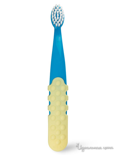 Зубная щетка детская Toothbrush Totz Plus, Radius, цвет голубой