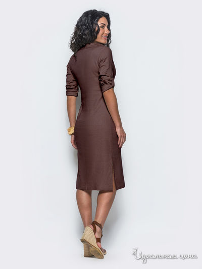 Платье Dressa, цвет коричневый