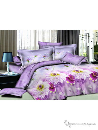Комплект постельного белья, Евро Begal, цвет мультиколор