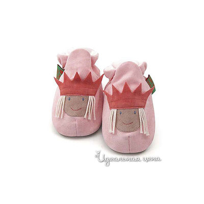 Тапочки домашние Fanky feet fashion ПРИНЦЕССА для девочки, цвет розовый