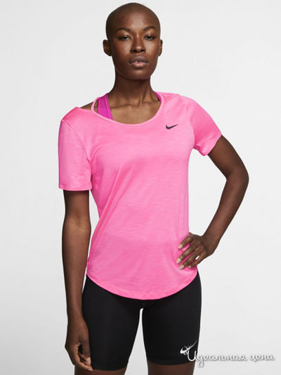Футболка Nike, цвет розовый