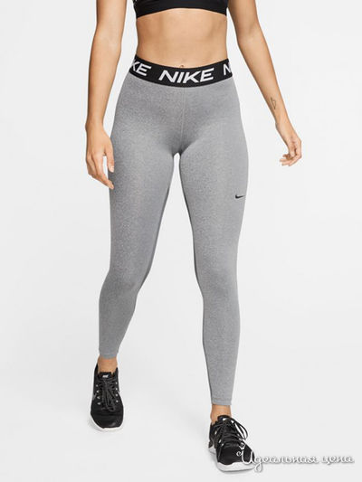 Тайтсы Nike, цвет серый