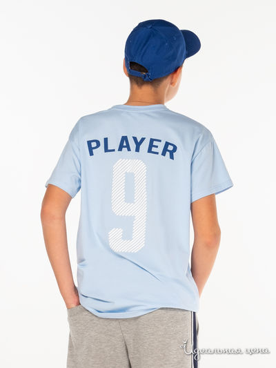 Футболка Orby для мальчика, цвет голубой