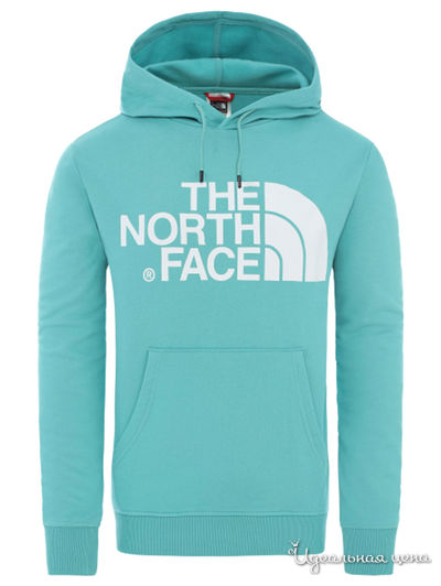 Толстовка The North Face, цвет бирюзовый