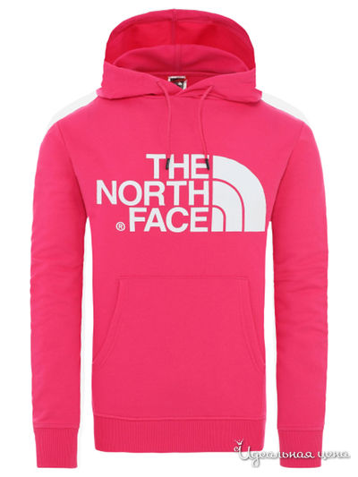 Толстовка The North Face, цвет розовый