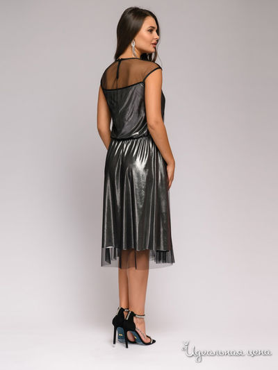 Платье 1001 DRESS, цвет серебристый