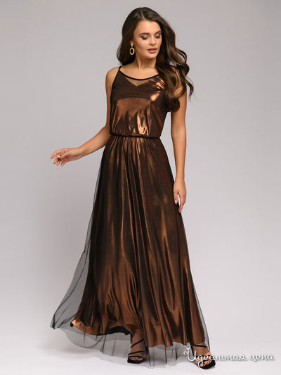 Платье 1001 DRESS, цвет бронзовый