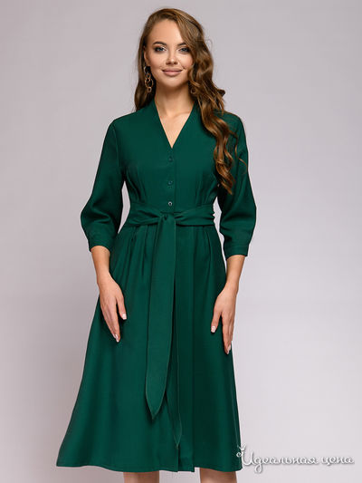 Платье 1001 DRESS, цвет зеленый