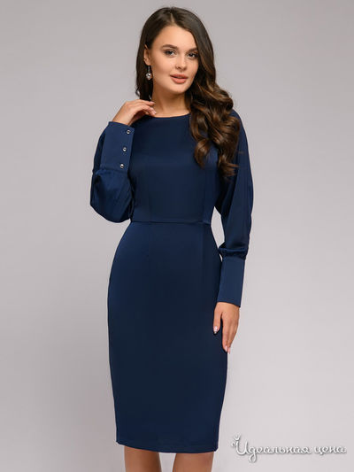 Платье 1001 DRESS, цвет темно-синий
