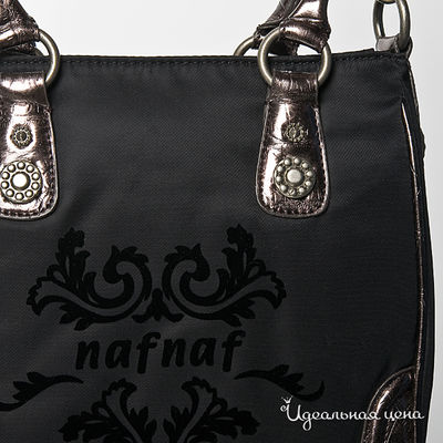 Сумка NafNaf, цвет цвет черный