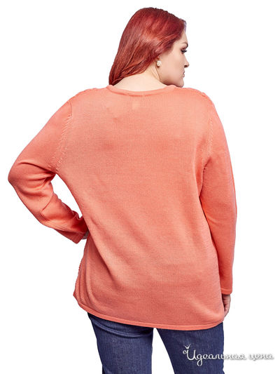 Пуловер m.collection, цвет коралловый