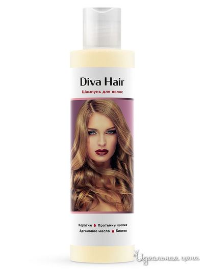 Шампунь для волос Diva Hair, 200 мл, Diva Hair