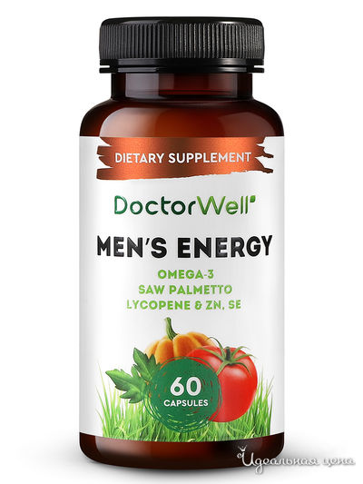 Комплекс для мужчин Men’s Energy, 60 капсул, DoctorWell
