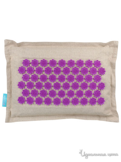 Массажная подушка акупунктурная, 45х34 см, Gezatone, цвет фиолетовый