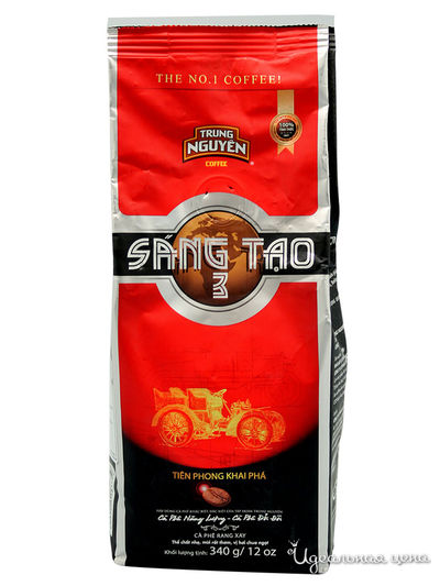 Натуральный жареный молотый кофе Creative 3, 340 г, TRUNG NGUYEN, цвет черный