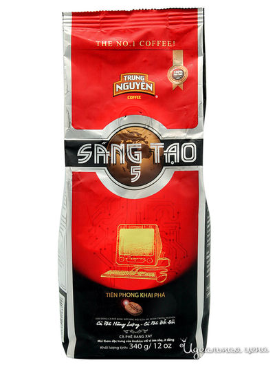 Натуральный жареный молотый кофе Creative 5, 340 г, TRUNG NGUYEN, цвет черный