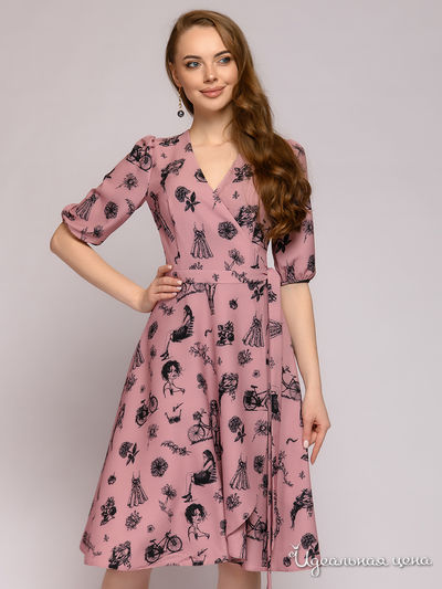 Платье 1001 DRESS, цвет светло-розовый