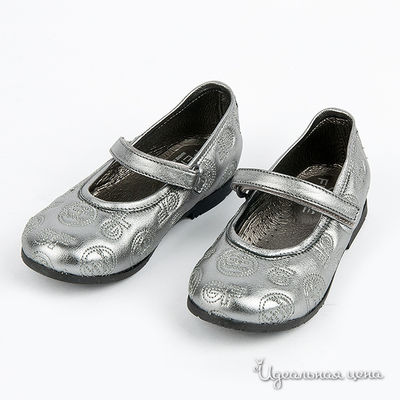 Туфли GF Ferre kids для девочки, цвет серебро