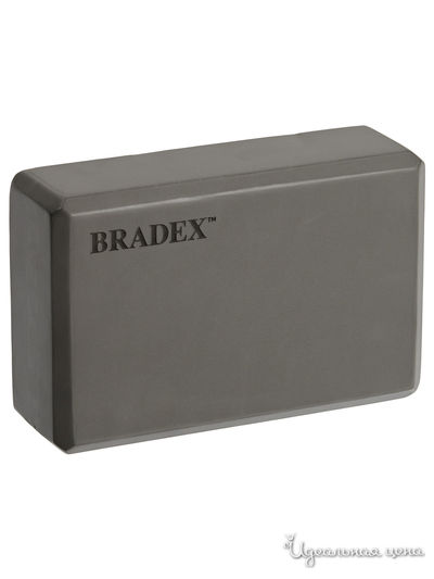 Блок для йоги Bradex, цвет серый