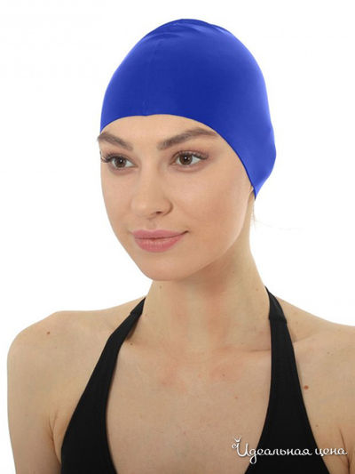 Шапочка для плавания Bradex, цвет синий