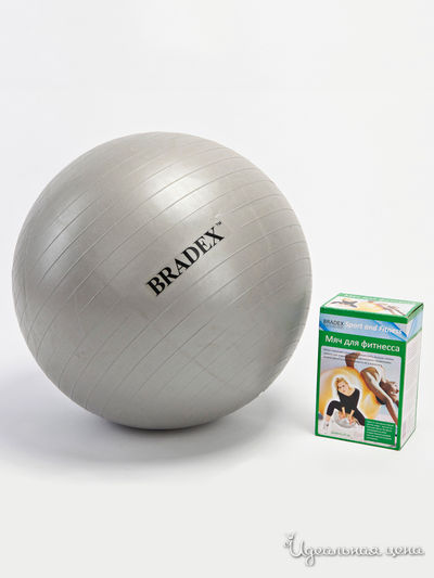 Мяч для фитнеса Bradex, цвет мультиколор