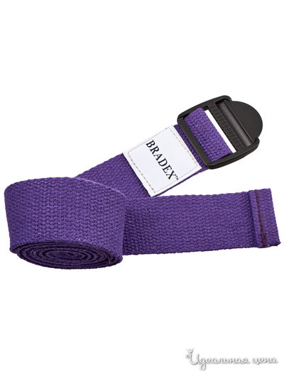 Ремешок для йоги Bradex, цвет фиолетовый