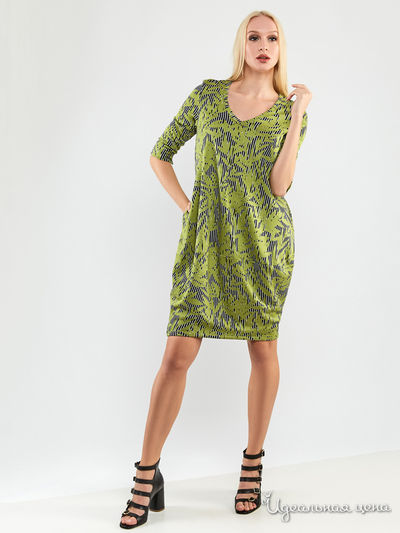 Платье Topdesign, цвет зеленый