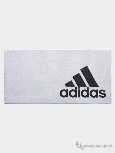 Полотенце Adidas, цвет белый, черный