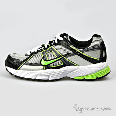 Кроссовки Nike, цвет цвет серый / салатовый