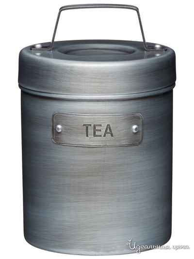 Ёмкость для хранения чая, 1 л Kitchen Craft, цвет серый