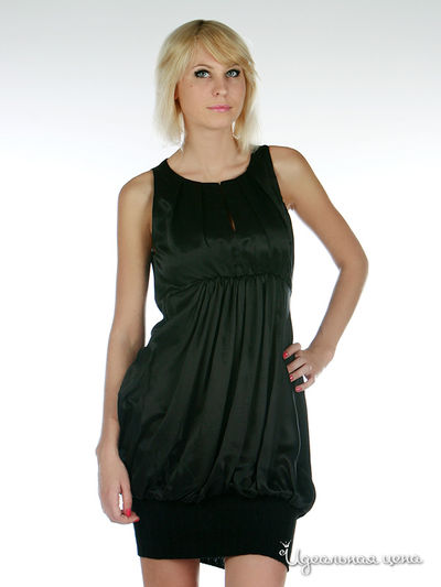 Платье SOCIETA&ATOS LOMBARDINI, цвет цвет черный