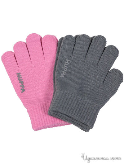 Перчатки Huppa для девочки, цвет розовый
