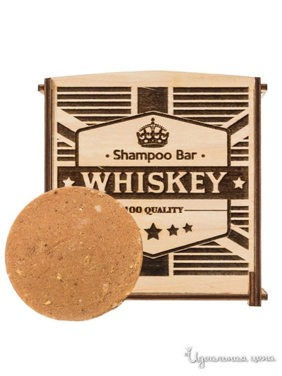 Твердый шампунь Shampoo Bar 6IN1,WHISKEY, SBWKY2, 80 г, Shampoo Bar