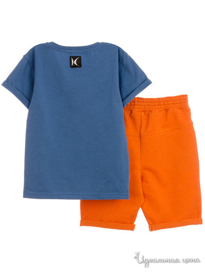Комплект Kuza для мальчика, цвет синий, оранжевый