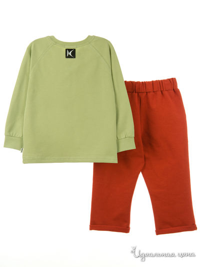 Комплект Kuza для мальчика, цвет зеленый, терракотовый