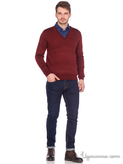Пуловер Veronika Style, цвет бордовый