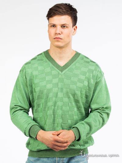 Пуловер Veronika Style, цвет зеленый