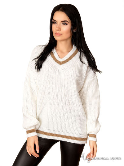 Пуловер Palvira, цвет белый