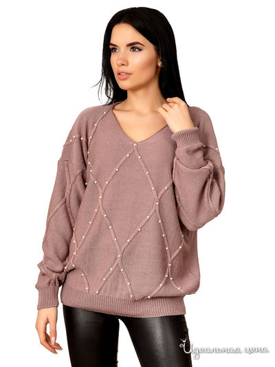 Пуловер Palvira, цвет темно-розовый