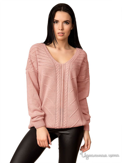 Пуловер Palvira, цвет светло-розовый