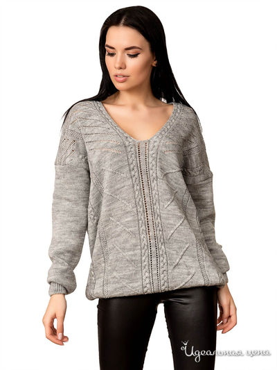 Пуловер Palvira, цвет серый