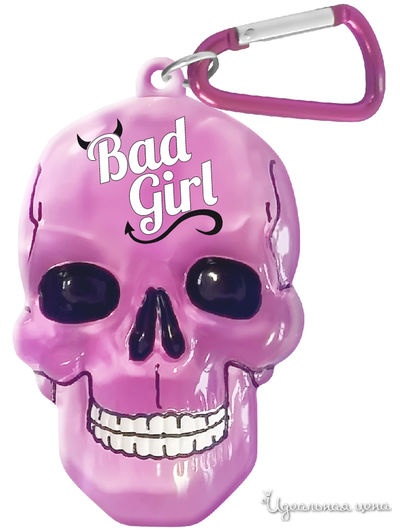 Брелок для ключей "Bad Girl" Be Happy, цвет розовый