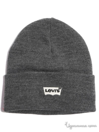 Шапка Levi's, цвет серый