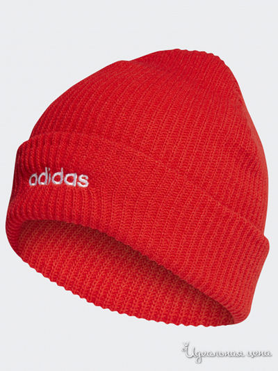 Шапка Adidas, цвет красный